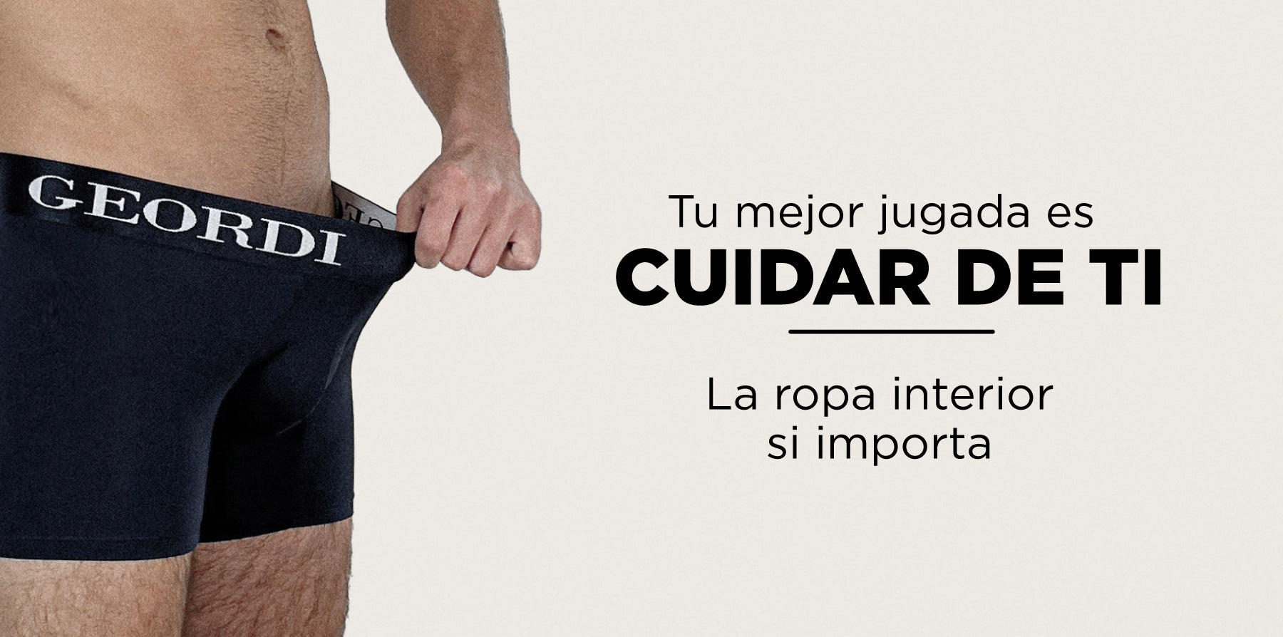 Tu mejor jugada es cuidar de ti: La ropa interior si importa