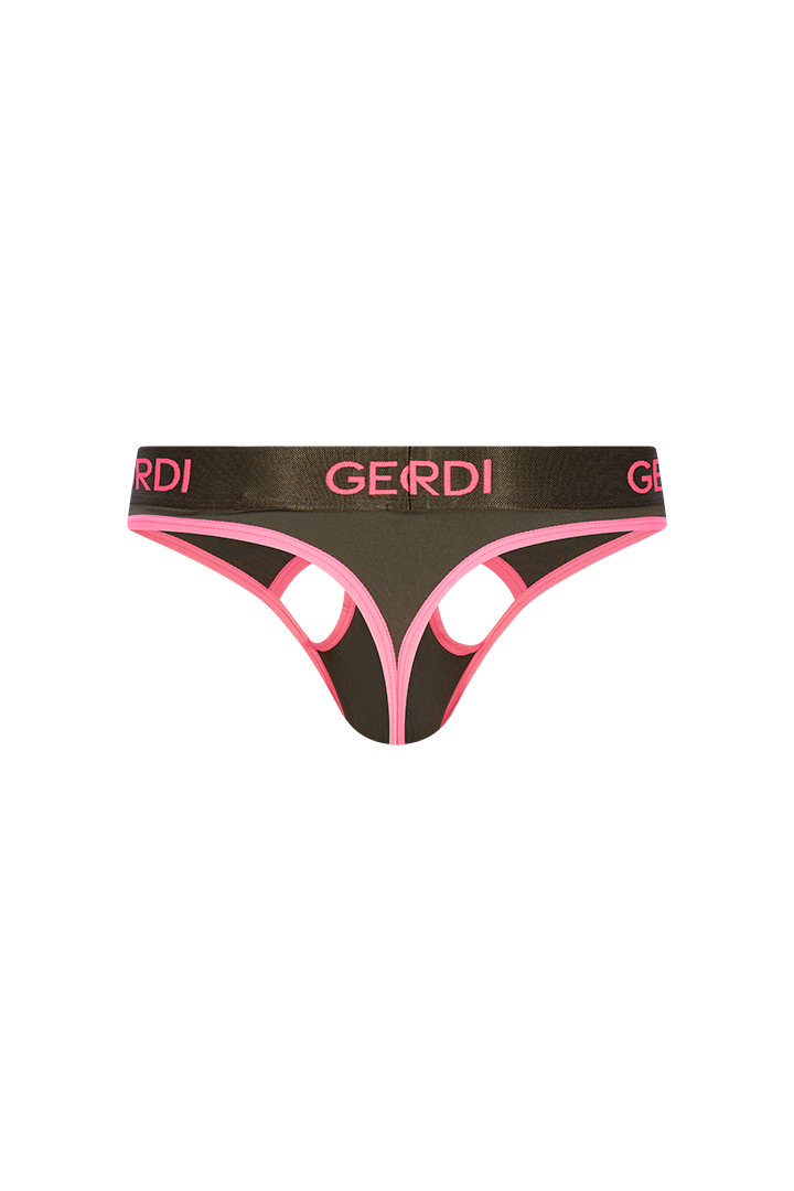 Tanga brasilera Geordi Ref GG05D2 en microfibra premium