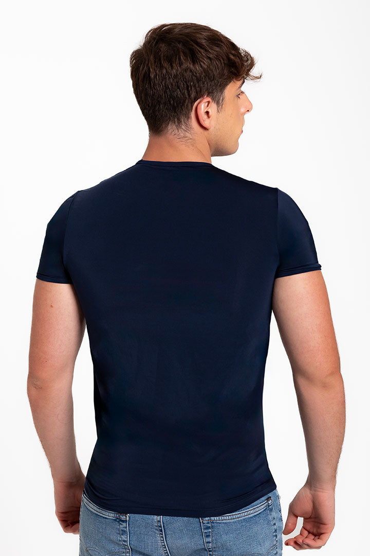 Camiseta cuello redondo (3986)