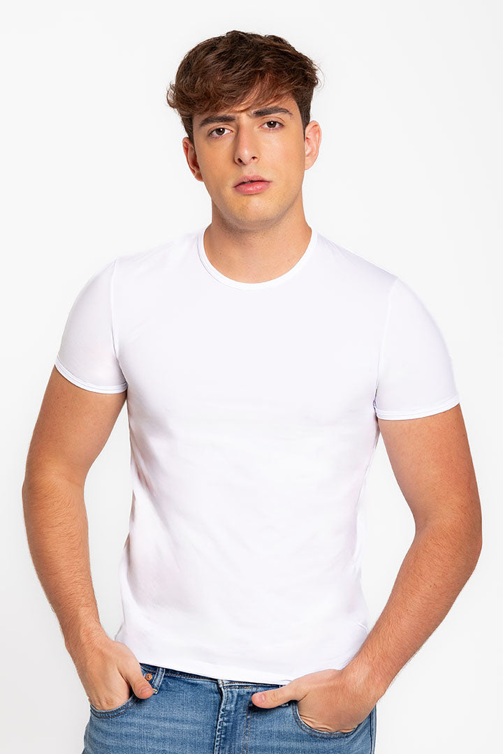 Camiseta cuello redondo (3986)