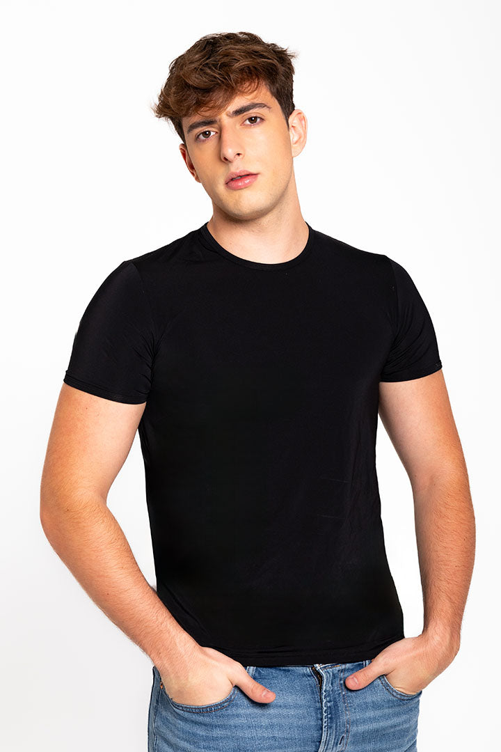 Camiseta cuello redondo (3986)