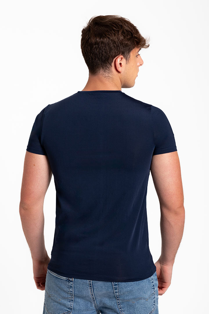 Camiseta cuello V (3987)