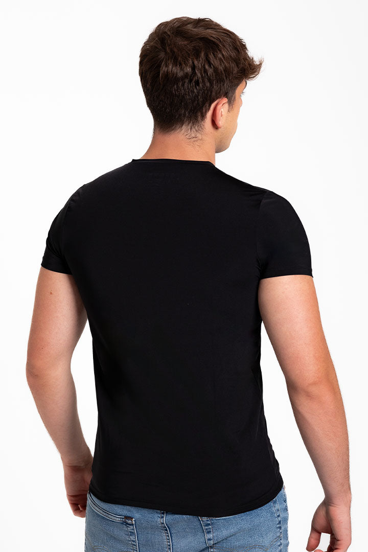 Camiseta cuello V (3987)