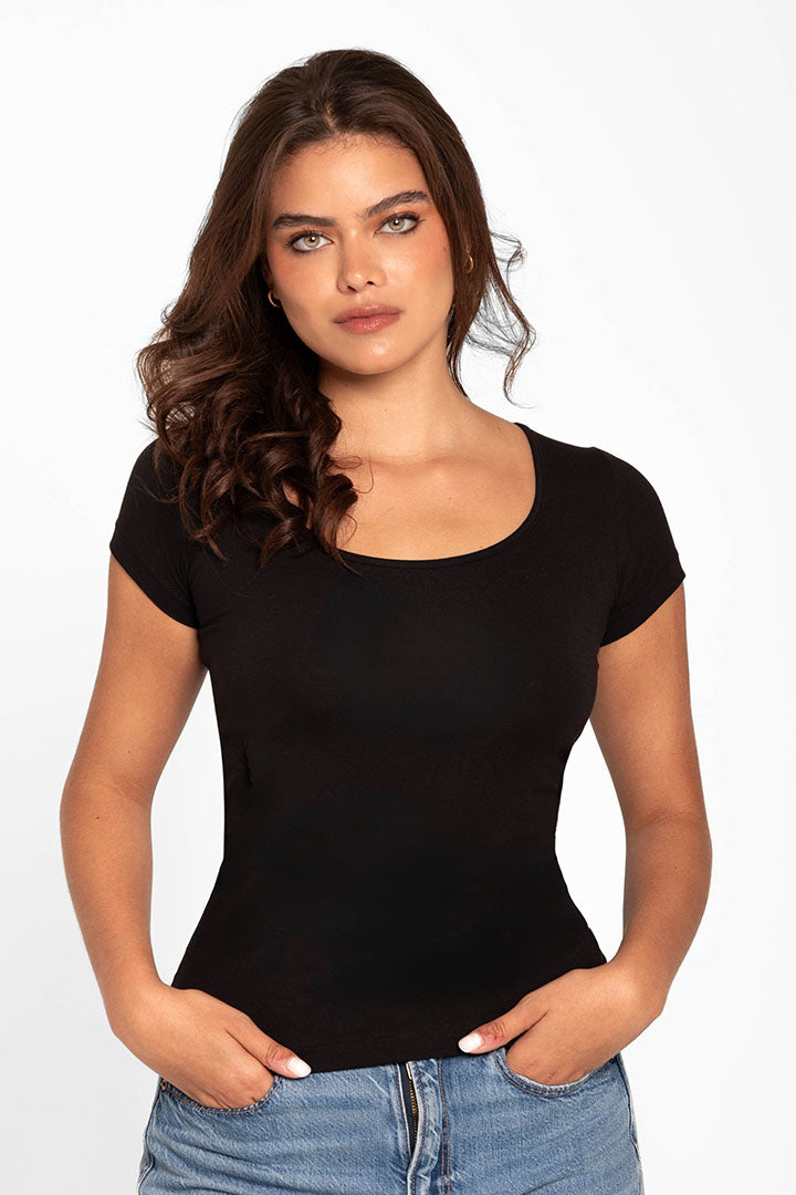 Camiseta cuello redondo (4304)