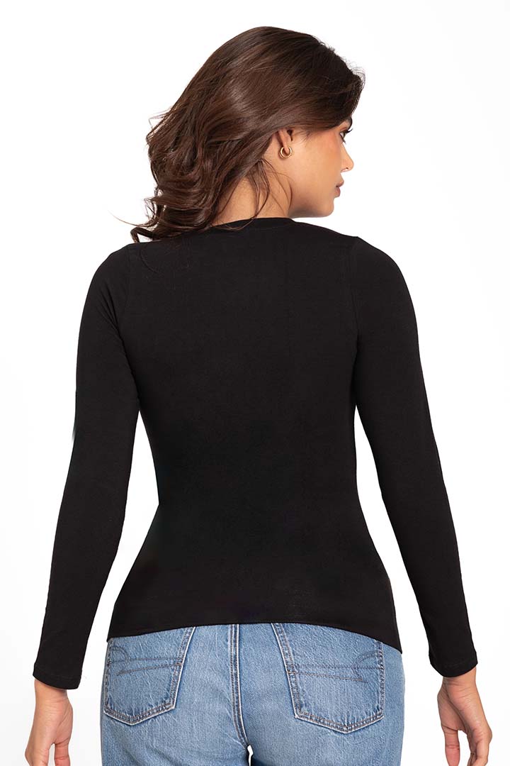 Camiseta cuello V (4306)