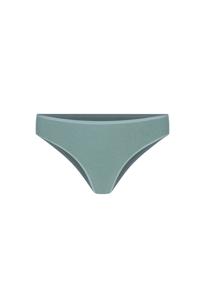 Panty hipster de algodón peinado de lujo (6011)