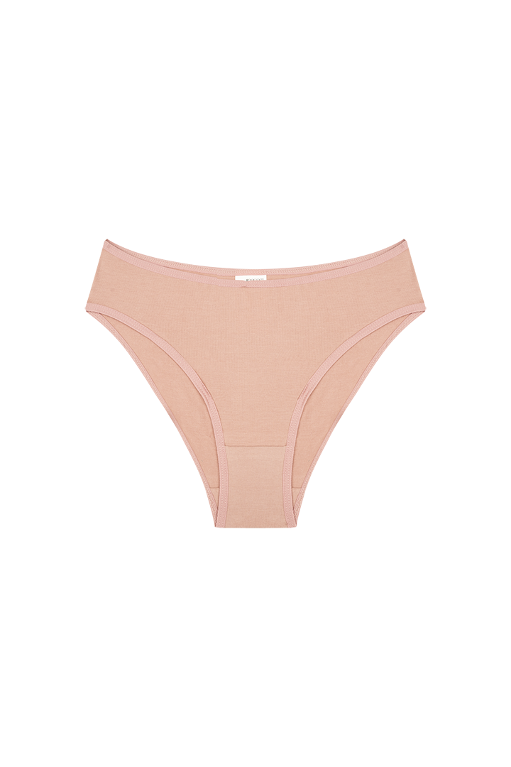 Panty hipster de algodón peinado de lujo (6011)