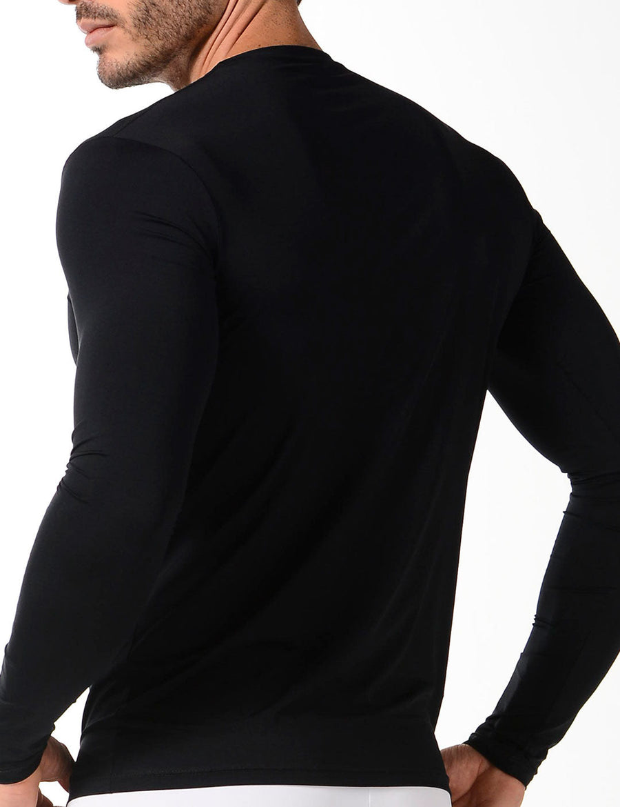 Camiseta Hombre manga larga cuello redondo 803-19-6 - calzaunico