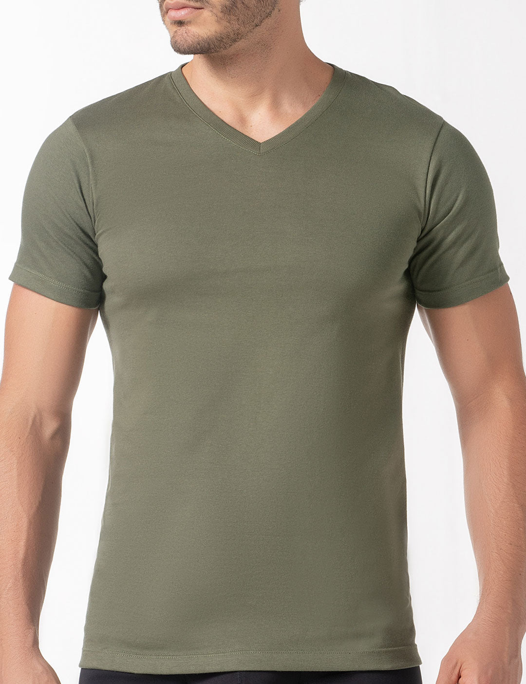 Camiseta cuello V (2850)
