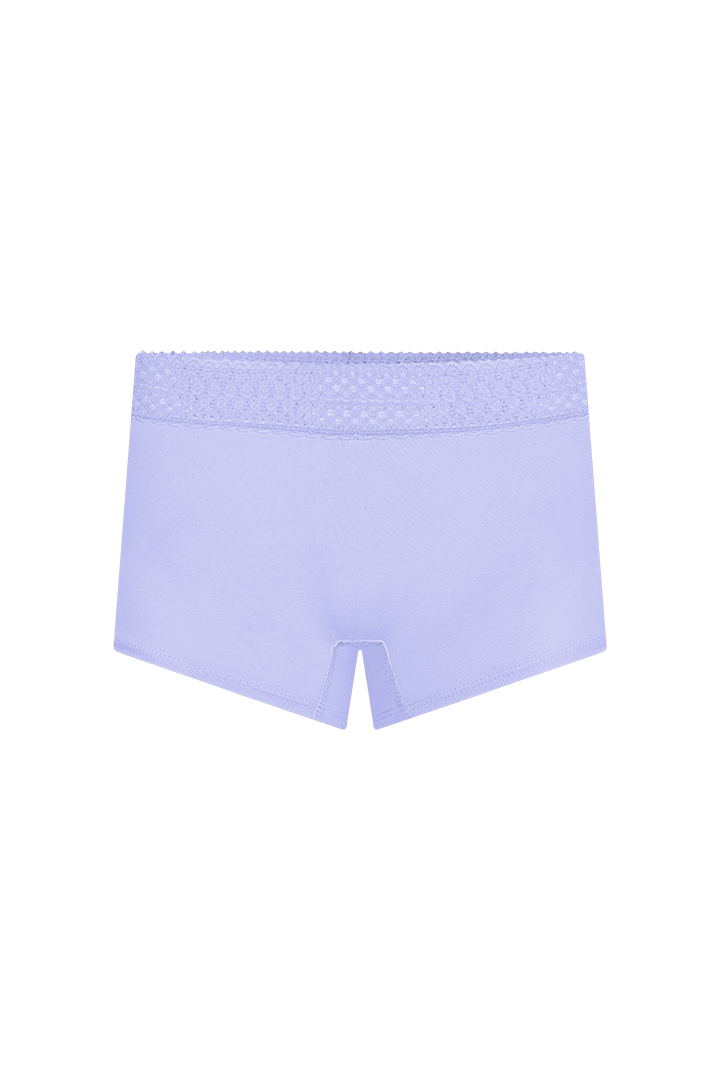 Panty Boxer Algodón Y Encaje (6089A)