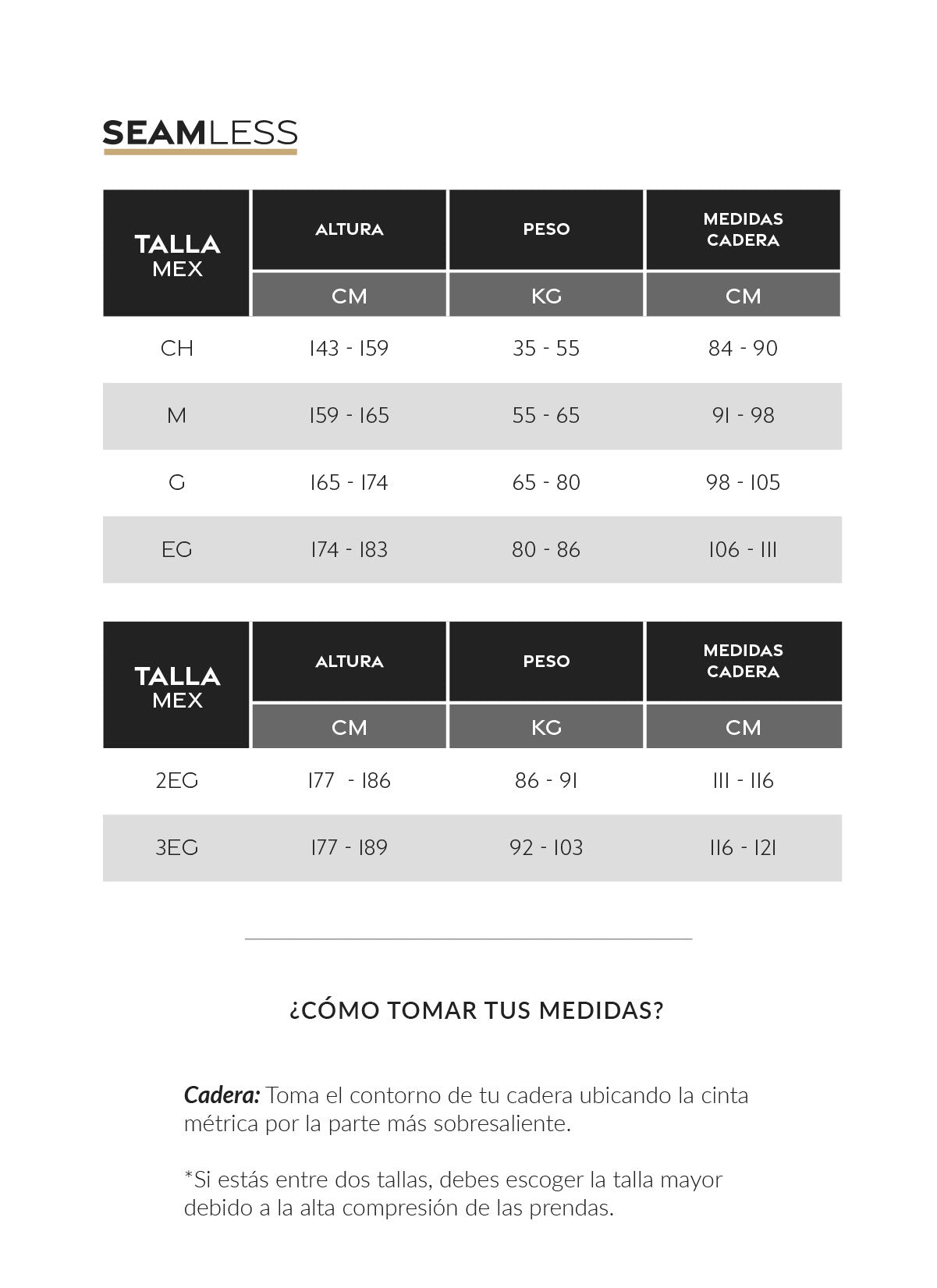 Cinturilla Cachetero Seamless (DJ05L4)